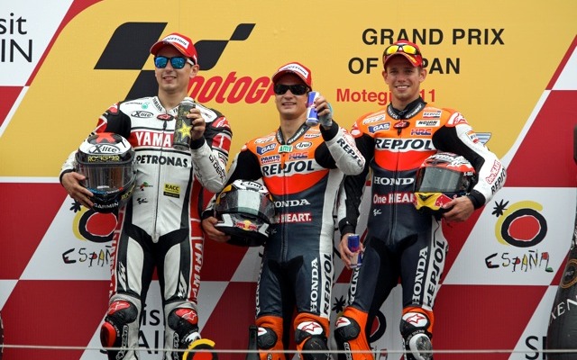 MotoGP日本GP表彰台