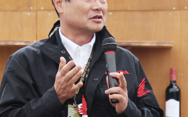 ホンダ伊東社長（MotoGP日本GP）