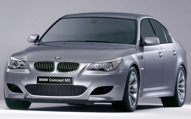【ジュネーブモーターショー'04速報】BMW『コンセプトM5』---V10だ、F1だっ!