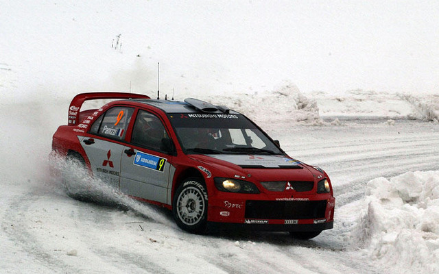 【三菱WRC】サスペンションに改良…ランサーWRC04