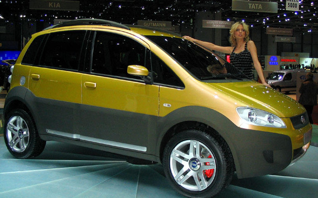 【ジュネーブモーターショー'04速報】ミニバンだってSUV、フィアット『チンクエテーレ』