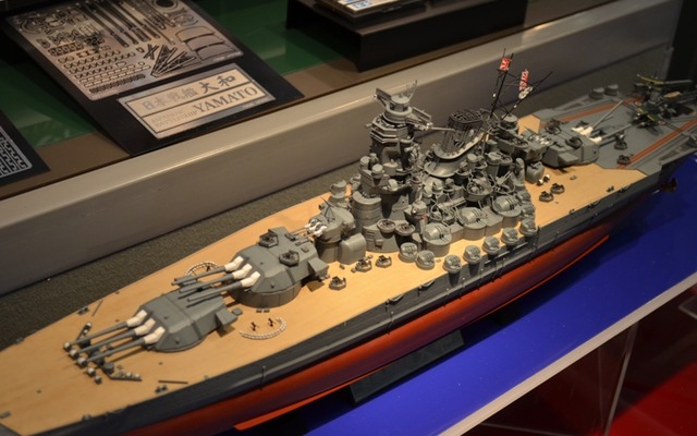 タミヤ350分の1戦艦大和（全日本模型ホビーショー11）