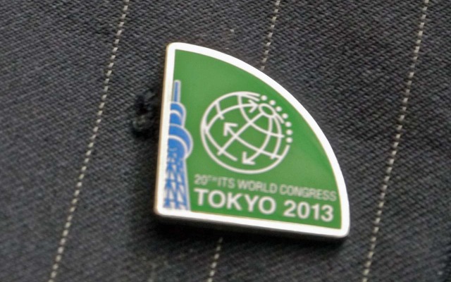 【ITS世界会議11】東京開催に向けピンバッジを作成