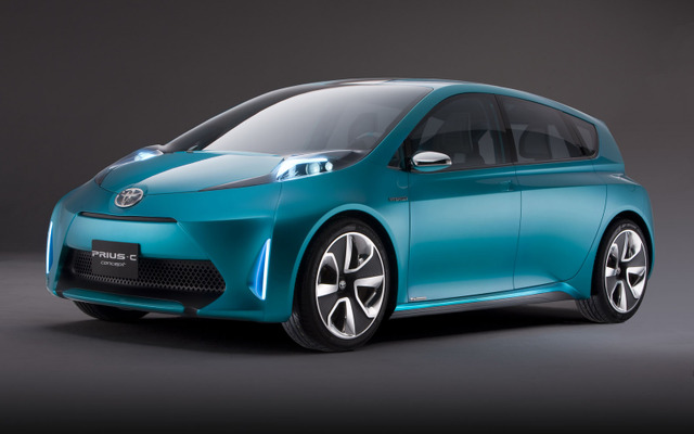 2011年1月のデトロイトモーターショー11に出品されたコンセプトカー、トヨタプリウスc