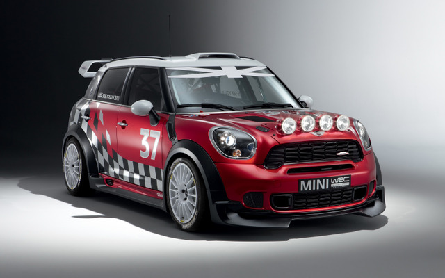 MINIクロスオーバーがベースのWRC(世界ラリー選手権）参戦マシン、MINI WRC