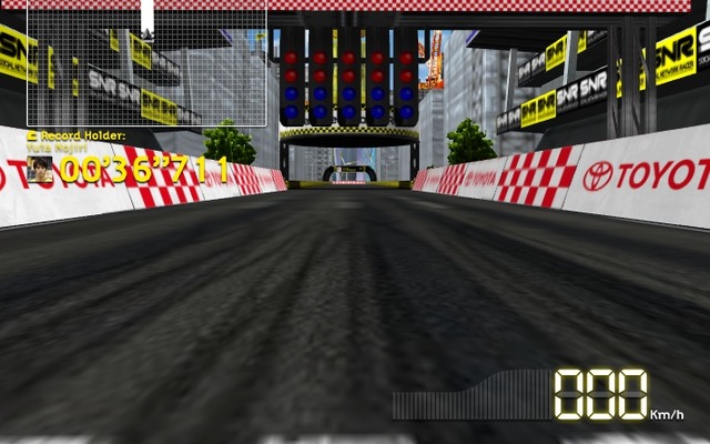 トヨタがFacebookで公開したレースゲーム“Social Network Racer”