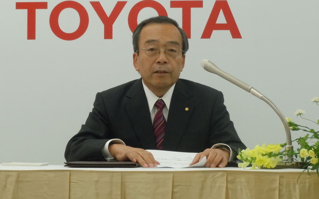 トヨタ自動車・内山田竹志副社長