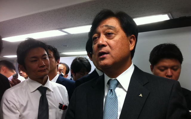 三菱自動車・益子修社長