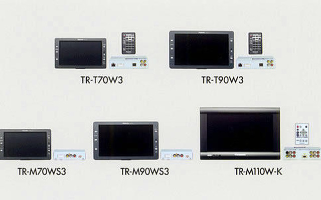 松下電器が車載TV・5機種を発売