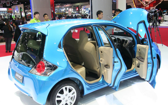 ホンダのタイ工場で生産する「ブリオ」（バンコクモーターショー11）