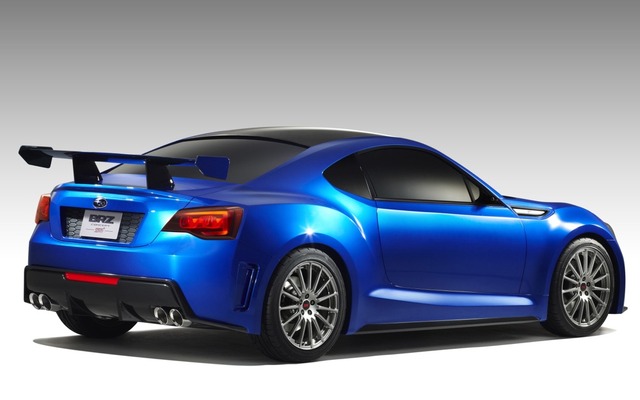 富士重工は、ロサンゼルスモーターショーで、スバル BRZ コンセプト-STI- を世界初公開する