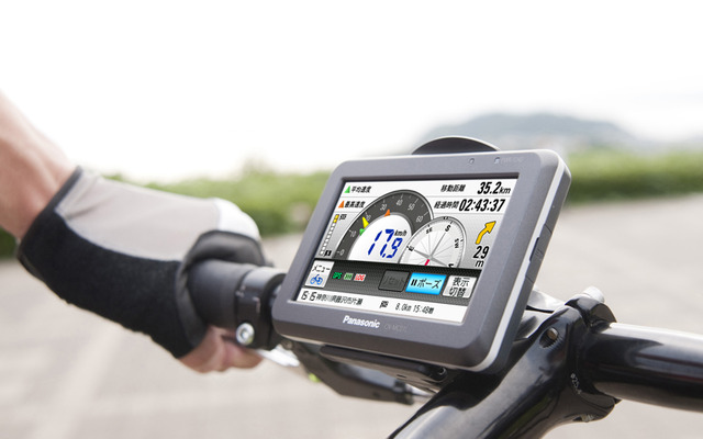 自転車専用モードを備え、バッテリーの長時間理容にも対応した