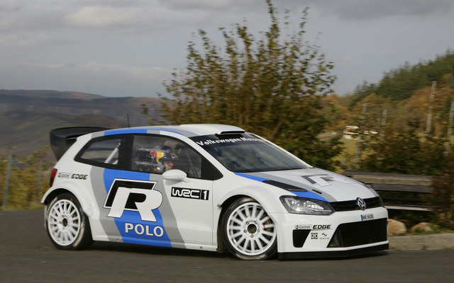 フォルクスワーゲンが2013年シーズンのWRC(世界ラリー選手権）に投入するポロR WRCの初テスト