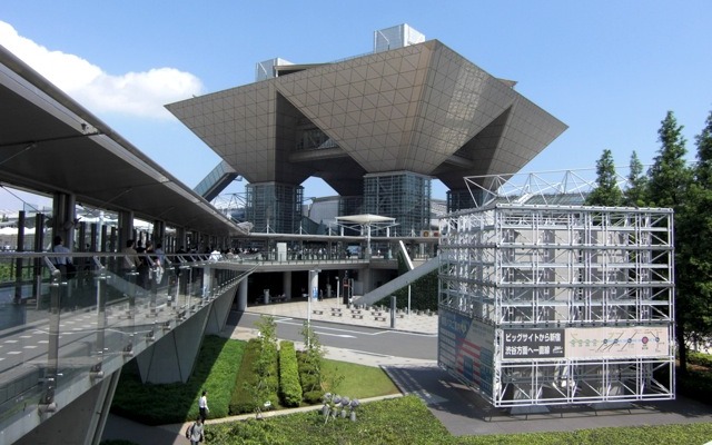 東京モーターショー会場となる東京ビッグサイト
