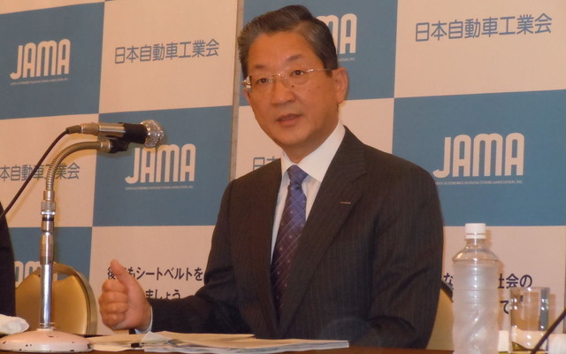 日本自動車工業会・志賀俊之会長