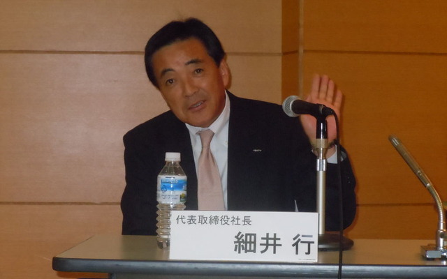 いすゞ自動車・細井行社長