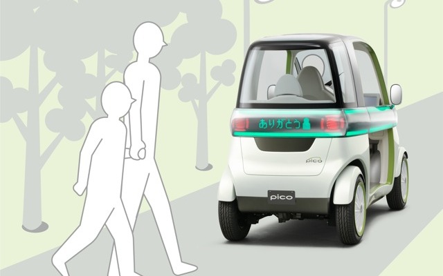 【東京モーターショー11】ダイハツ、2人乗りEVコミューターを出展