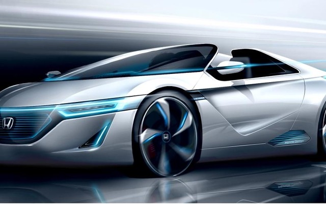 東京モーターショー11出品車両のホンダ・スモールスポーツEV（仮称）