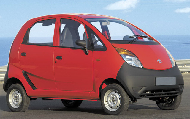 タタのインド向け超低価格車、ナノ