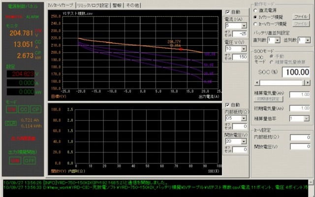 ヤマビシ バッテリー模擬電源装置 バッテリーシミュレータ YRD-BSシリーズ