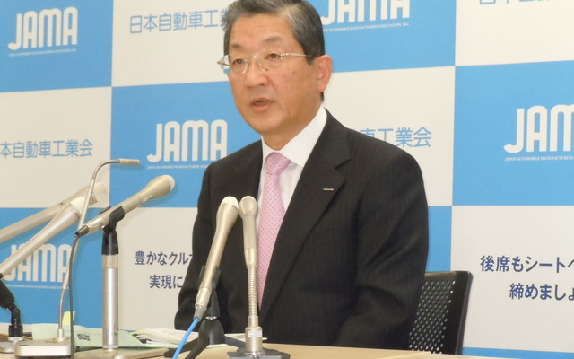 日本自動車工業会・志賀俊之会長