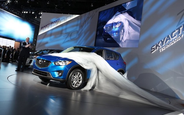 SUVのメインマーケット、北米でデビューを飾ったマツダCX-5（ロサンゼルスモーターショー11）
