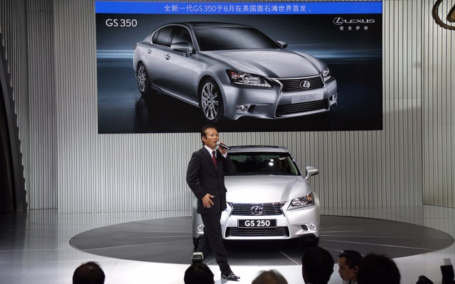 【広州モーターショー11】レクサス GS 新型…2.5リットルV6が存在した