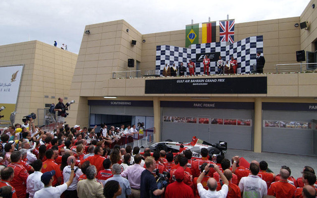 【F1バーレーンGPリザルト】シューマッハ3連勝、ホンダ連続表彰台