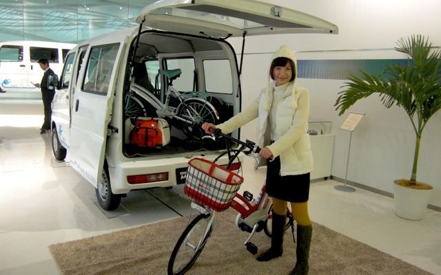 三菱 ミニキャブMiEV 発表会