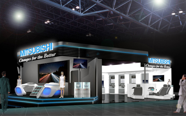 三菱電機が第42回東京モーターショー2011に出展