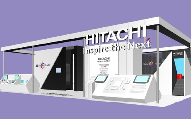 日立グルーブブース概観イメージ（東京モーターショー11）