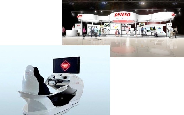 デンソーブースとメイン展示Resonance2021