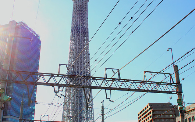 スカイツリーと東武スペーシア