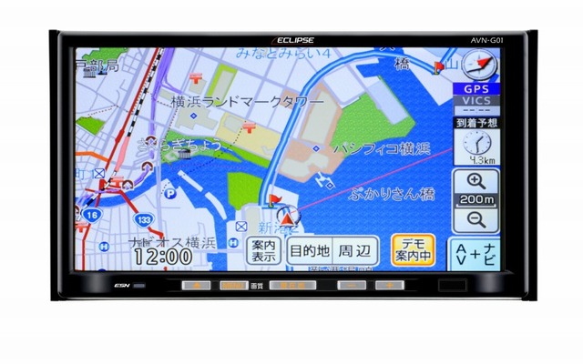 買い保障できる 地デジフルセグ DVD まち ECLIPSE AVN-G01 カーナビ