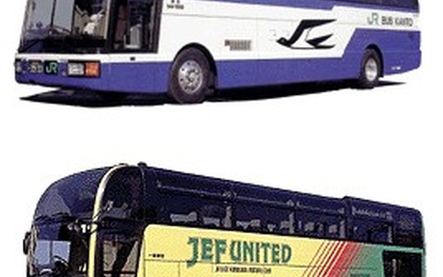 夜中しか走っていないバスが昼間に見れるぞ