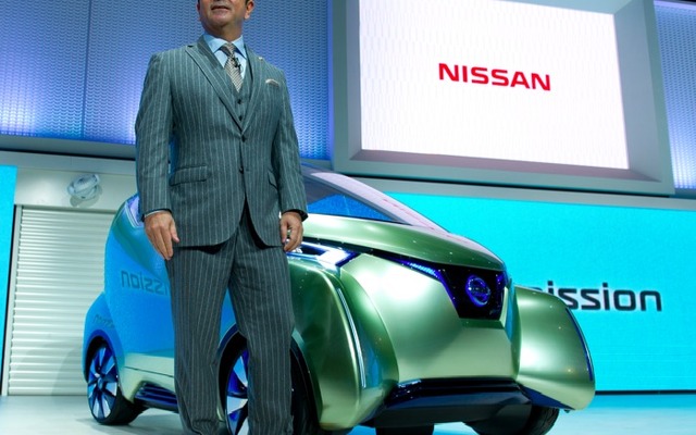 日産ゴーン社長（東京モーターショー11 ）