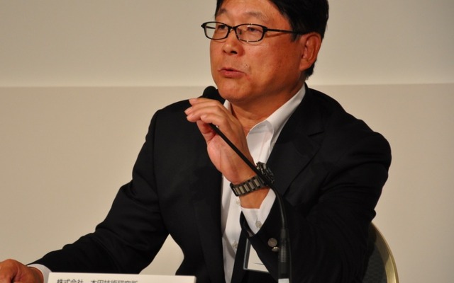 本田技術研究所 山本芳春社長