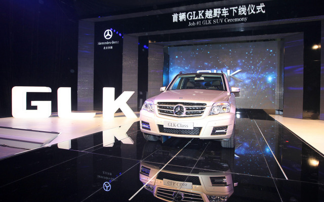 中国合弁の北京ベンツ汽車で生産が開始されたメルセデスベンツGLK