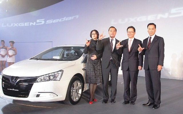 台湾の裕隆汽車の高級車ブランド、LUXGEN初の4ドアセダン、LUXGEN 5