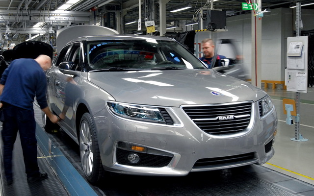 サーブのスウェーデン・トロールハッタン本社工場
