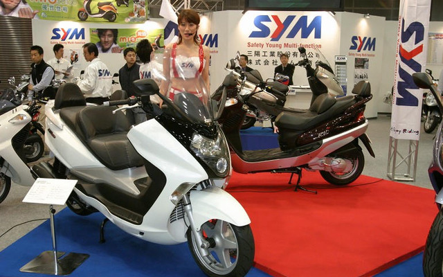 【東京モーターサイクルショー04】写真蔵…台湾スクーター編