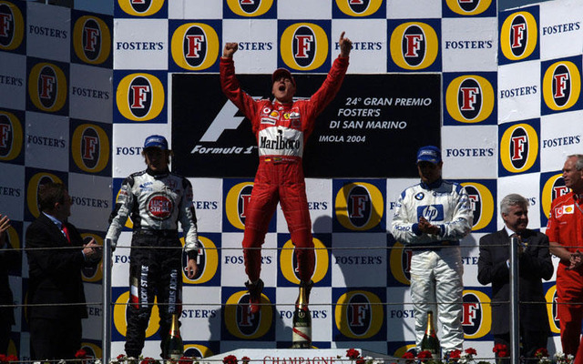 【F1サンマリノGP】リザルト…シューマッハまた勝った、ホンダのバトン2位