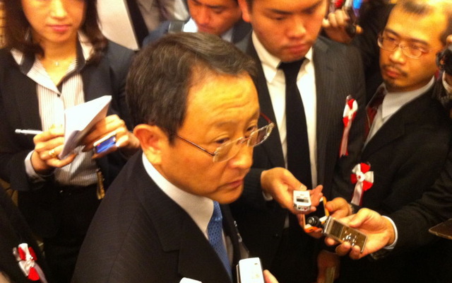 トヨタ自動車・豊田章男社長