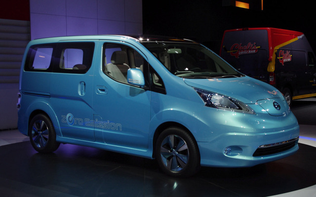 日産NV200（日本名：NV200バネット）をベースに開発された商用EVコンセプトカー、e-NV200（デトロイトモーターショー12）