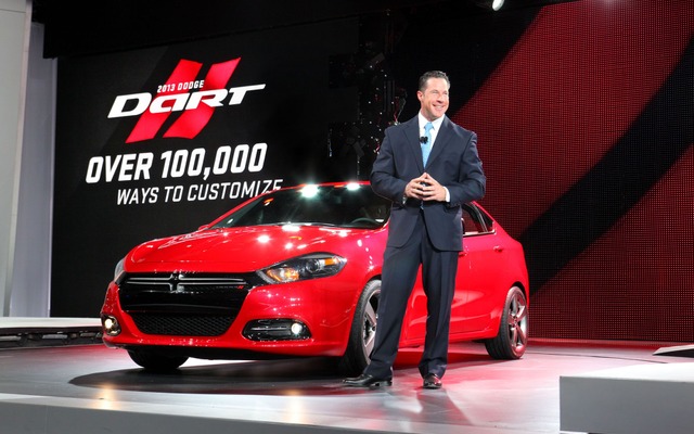 アルファロメオ ジュリエッタの車台がベースのダッジ ダート(デトロイトモーターショー12）