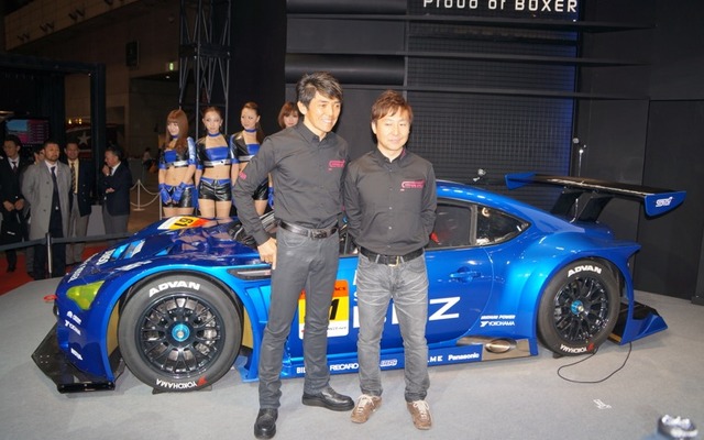 スバル BRZ GT300でSUPER GTに参戦する山野哲也選手と佐々木孝太選手