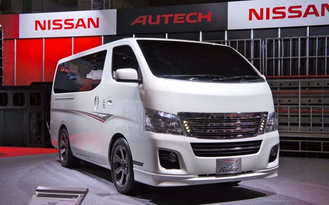 【東京オートサロン12】日産 キャラバン ライダー は市販予定