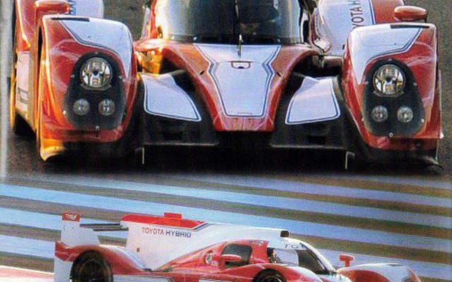 トヨタのルマン24時間耐久レース参戦マシン