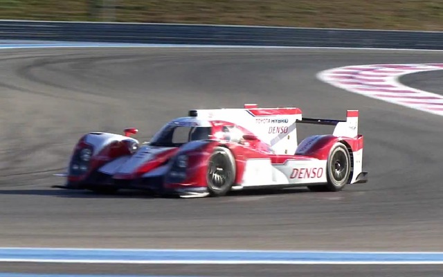 フランス・ポールリカールで初テストを行ったトヨタTS030ハイブリッド