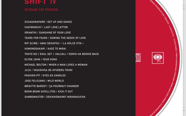 SHIFT IV　NISSAN CM TRACKS